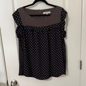 LOFT short sleeve blouse